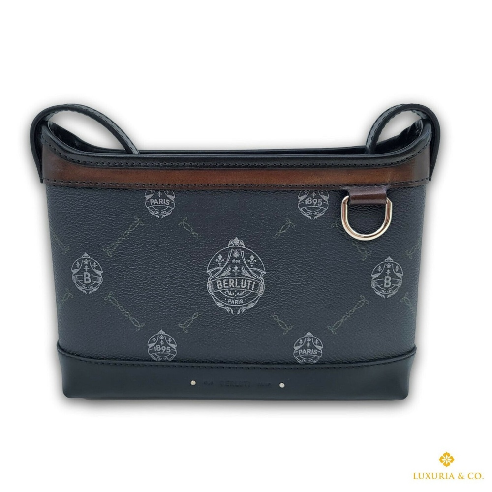 New Authentic Berluti Escapade Messenger Bag